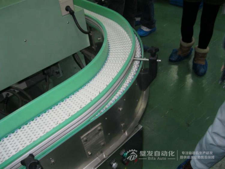 轉彎網帶輸送線